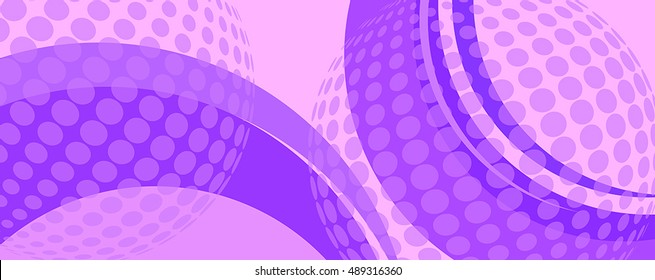 Website Header, Banner, Purple Background Globe with movement