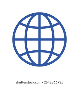 Website icon. Black vector illustration.