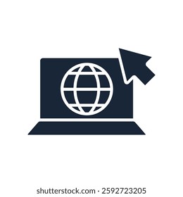 website icon collection .design style with background