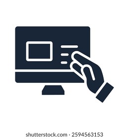 website icon collection .design style with background
