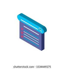 Website icon design, Digital technology communication social media internet web and wireless theme Vector illustration