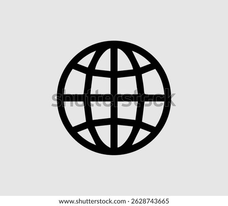 Website icon design layout for professional work.