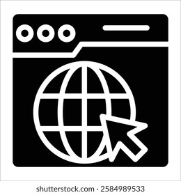 Website Icon Element For Design