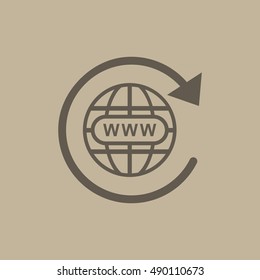 Website icon illustration isolated vector sign symbol