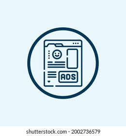 icono de sitio web aislado en fondo blanco de la colección de desarrollo web. símbolo de sitio web lineal de línea delgada para logotipo, web, aplicación