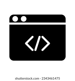 Icono de sitio web. Firma de diseño para el concepto móvil y color de diseño web editable