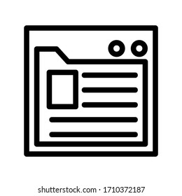 icono de sitio web o logotipo símbolo de signo aislado ilustración vectorial - iconos vectoriales de estilo negro de alta calidad
