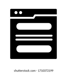 website icon or logo isolated sign symbol vector illustration - high quality black style vector icons

