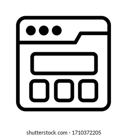 website icon or logo isolated sign symbol vector illustration - high quality black style vector icons
