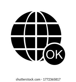 Website-Symbol oder Logo einzeln auf Zeichen, Vektorgrafik - hochwertige Vektorsymbole in schwarzem Stil
