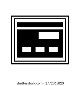 Website icon or logo isolated sign symbol vector illustration - high quality black style vector icons
