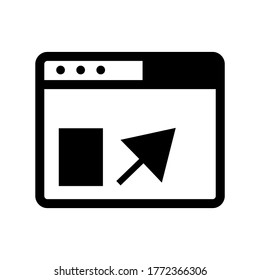 Website icon or logo isolated sign symbol vector illustration - high quality black style vector icons
