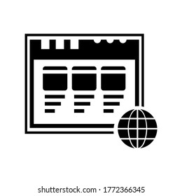 Website icon or logo isolated sign symbol vector illustration - high quality black style vector icons
