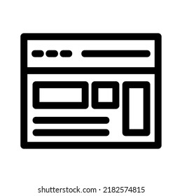 website icon or logo isolated sign symbol vector illustration - high quality black style vector icons
