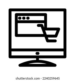 icono de sitio web o logotipo símbolo de signo aislado ilustración vectorial - iconos vectoriales de estilo negro de alta calidad
