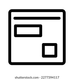 icono de sitio web o logotipo símbolo de signo aislado ilustración vectorial - iconos vectoriales de estilo negro de alta calidad
