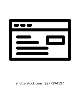 icono de sitio web o logotipo símbolo de signo aislado ilustración vectorial - iconos vectoriales de estilo negro de alta calidad
