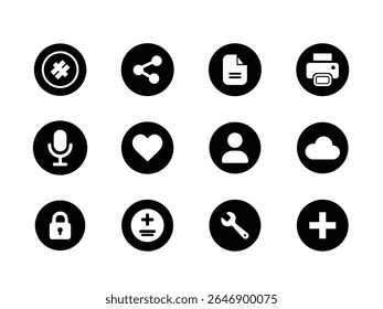 Website icon set for pinter, web, and mobile apps. Shopping and commerce icons set. Thin line icons for business, marketing, and social media