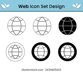 Website Icon set vector illustration design. 