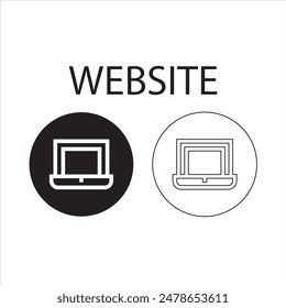 Website icon set. Web icon vector. Communication icon set
