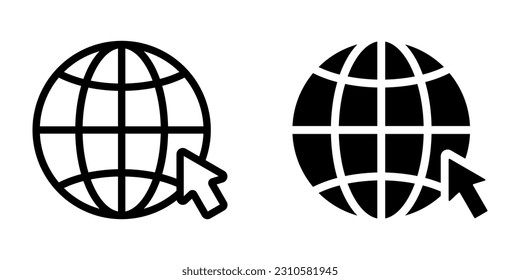 Website icon. sign for mobile concept and web design. vector illustration