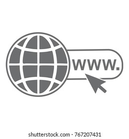 Website-Symbol einfach