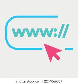 Website Icon Symbol Vector illustration