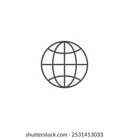 Ilustração vetorial do símbolo do ícone do site