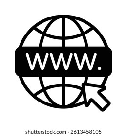 Website icon symbolizing digital communication and online presence