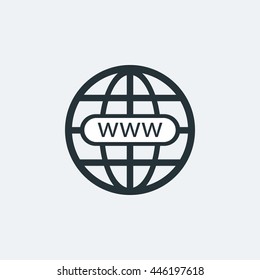 Website-Symbol auf trendigem, flachem Hintergrund, Bildjpg, Vektorillustration-eps, Flachweb, Materialsymbol, UI-Illustration