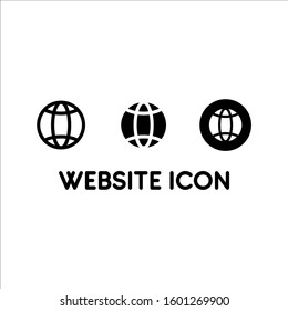website icon vector for business cards, websites, banner templates, brochure leaflets.