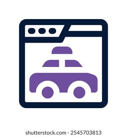 website icon. vector dual tone icon for your website, mobile, presentation, and logo design.