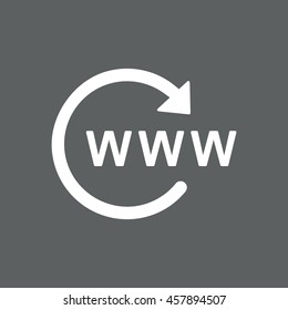 Website Icon, vector, icon flat