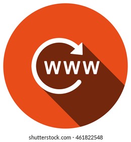 Website Icon, vector, icon flat