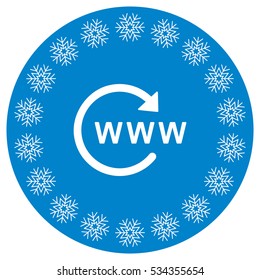 Website Icon Vector flat design style