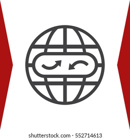 Website Icon Vector flat design style