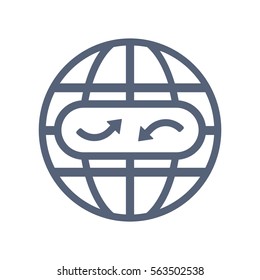 Website Icon Vector flat design style