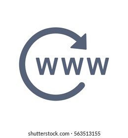 Website Icon Vector flat design style