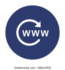 Website Icon Vector flat design style