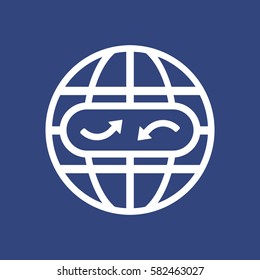 Website Icon Vector flat design style