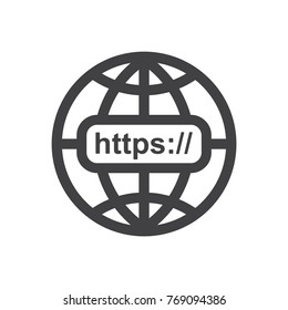 Website Icon Vector flat design style