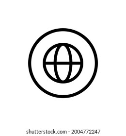 Website-Symbol und Vektorgrafik einzeln auf weißem Hintergrund. Premium-Qualität für mobile Apps, Benutzeroberfläche, Präsentation und Website. Pixel-perfektes Symbol