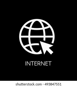 Website icon vector illustration. Web browser internet symbol.