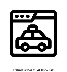 website icon. vector line icon for your website, mobile, presentation, and logo design.