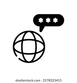 Website icon vector stock illustration
