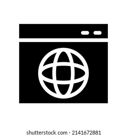 Website Icon Vector Symbol Design Illustration
