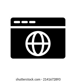 Website Icon Vector Symbol Design Illustration