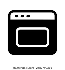 Ilustração de Design de Símbolo de Vetor de Ícone de Site