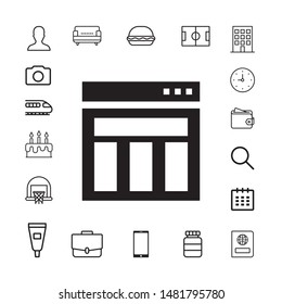 Website icon for web and mobile