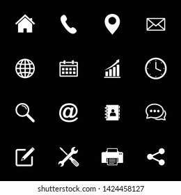Website icon, Web icon Set
